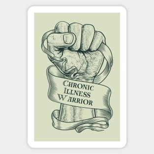 Copy of Chronic Illness Strong Fist Sticker